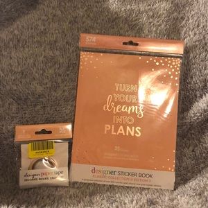 Erin Condren Sticker Book and Tape